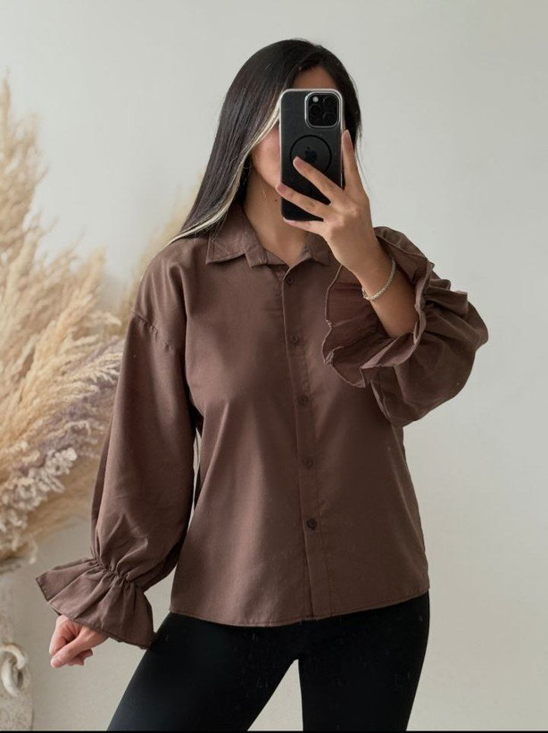 شومیز لینن اسلپ (Slub) | پارچه لینن زارا اصل ترک | بدون چروک و فوق خنک